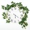 6 ft long Silk Peony Flowers Garland with Leaves and Bendable Wire Vine Party